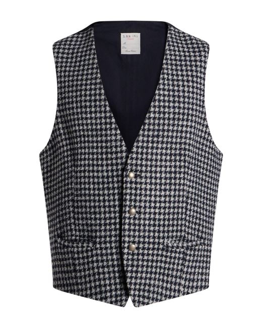 L.b.m. 1911 Blue Waistcoat for men