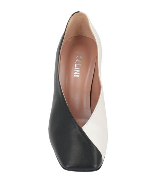 Pollini White Pumps Leather