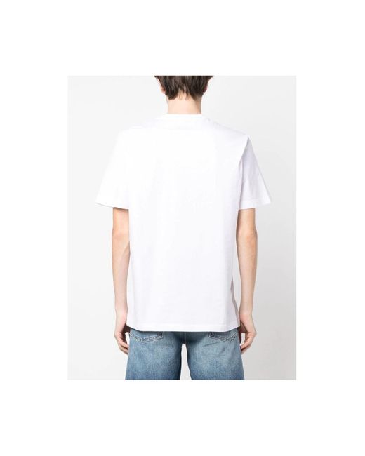 T-shirt Golden Goose Deluxe Brand pour homme en coloris White