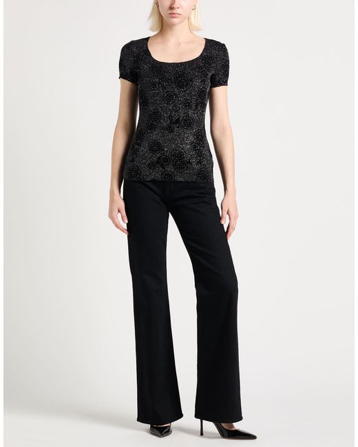 Armani Collezioni Black Top Acetate, Elastane