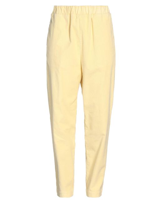 ALESSIA SANTI Yellow Trouser