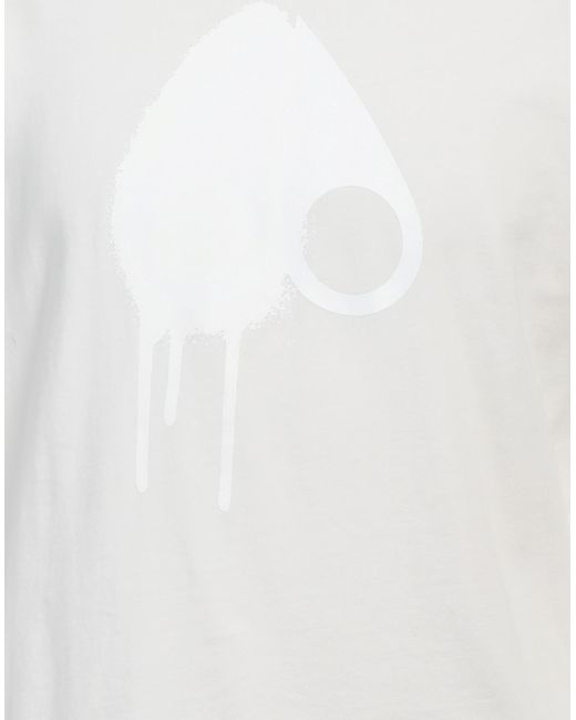 Camiseta Moose Knuckles de hombre de color White