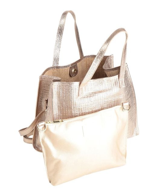 Marc Ellis Natural Handbag Leather