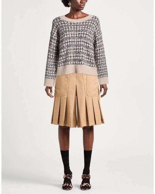 Pullover Boss de color Natural