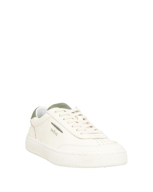 GHOUD VENICE Natural Cream Sneakers Leather for men