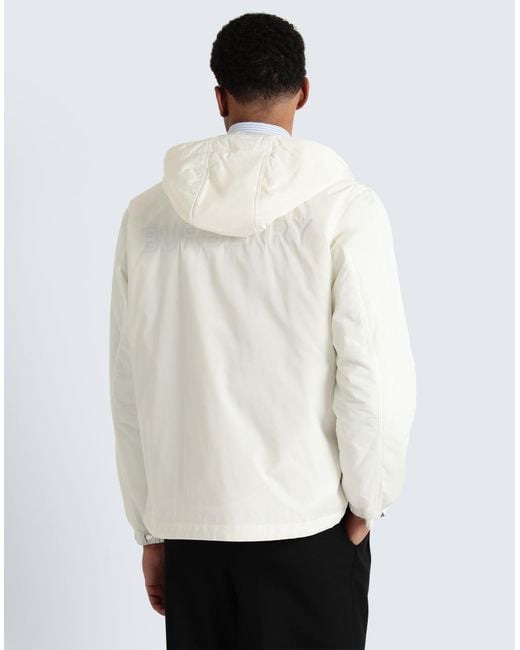 Burberry White Jacket for men