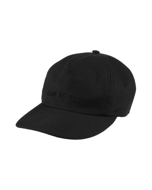 Fear Of God Black Hat for men