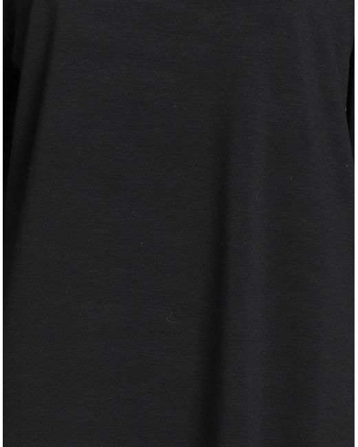 Weekend by Maxmara Black T-Shirt Viscose, Elastane