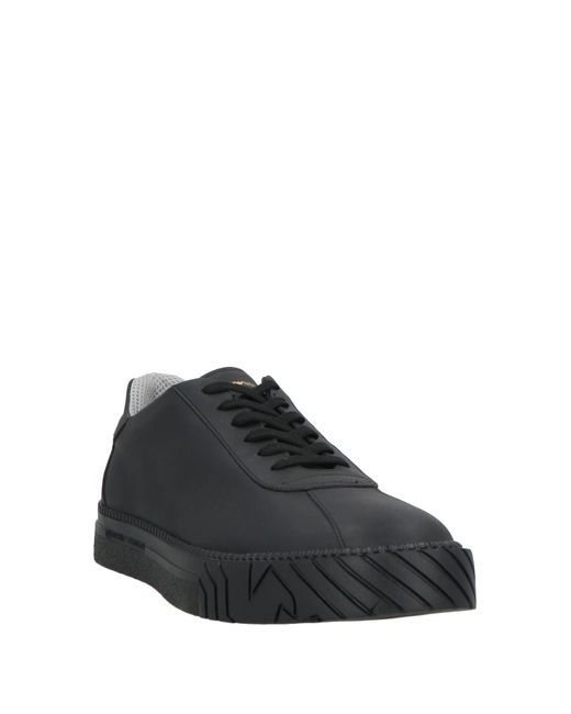 Emporio Armani Black Trainers for men