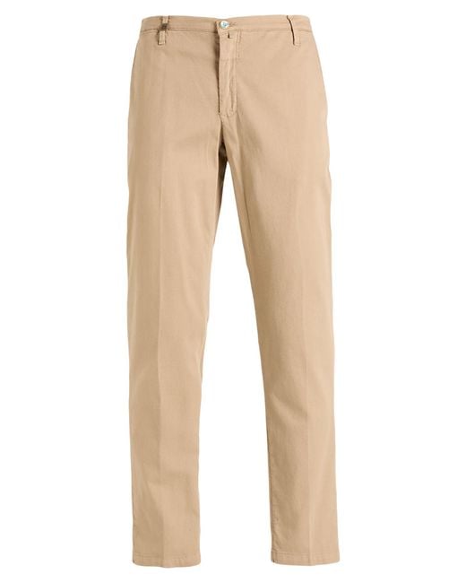 Barbati Natural Pants Cotton, Elastane for men