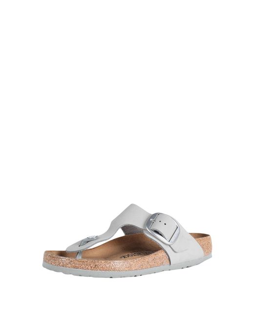 Birkenstock White Toe Post Sandals