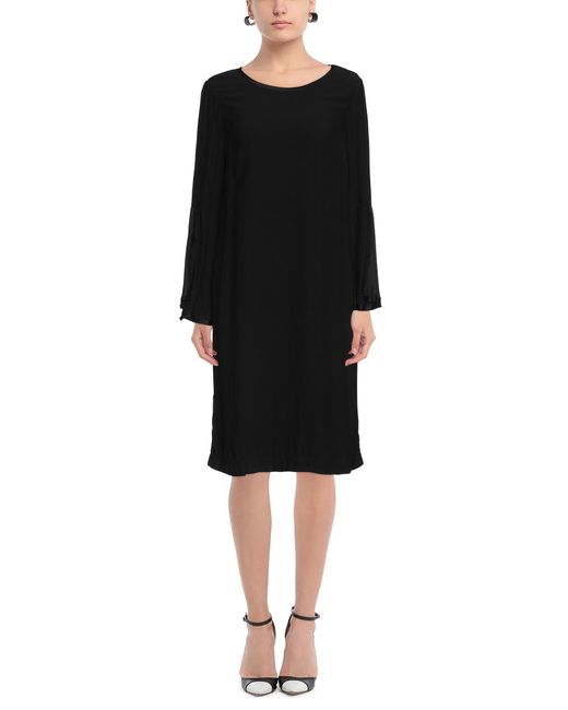 Robe midi MARC AUREL en coloris Black