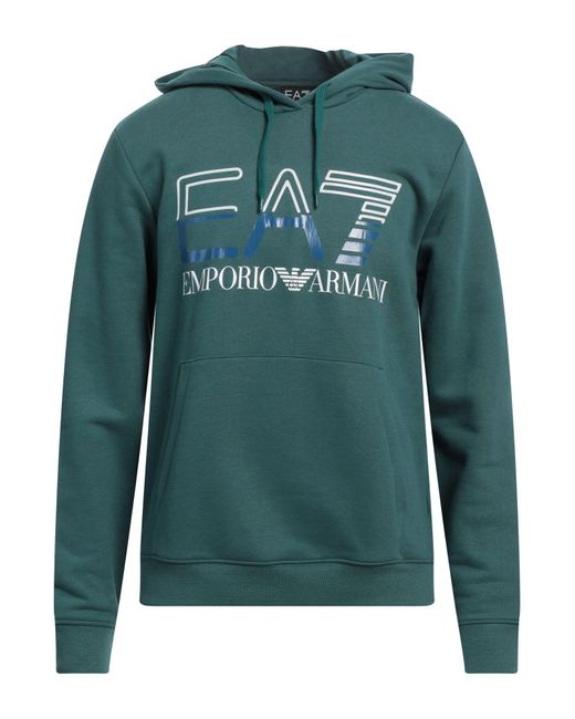Sudadera EA7 de hombre de color Green