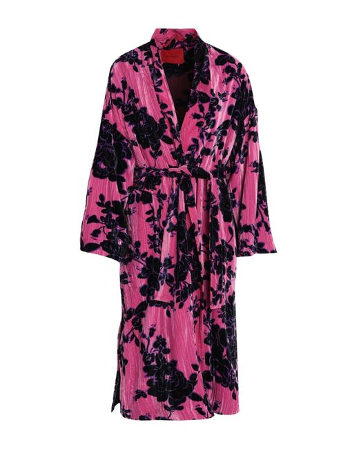 MAX&Co. Red Overcoat & Trench Coat