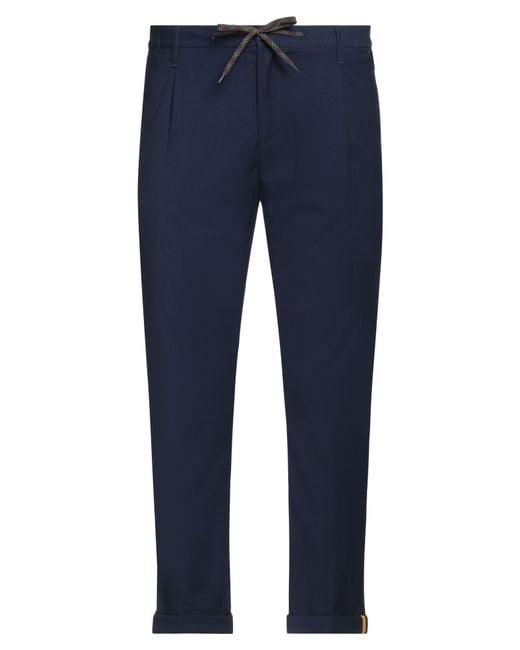 Daniele Alessandrini Blue Trouser for men