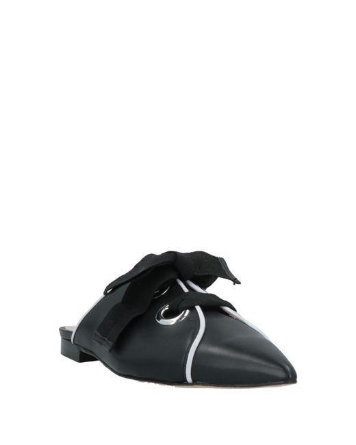 ERMANNO FIRENZE Black Mules & Clogs