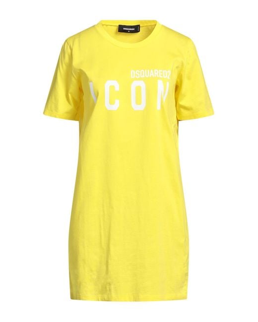 Minivestido DSquared² de color Yellow