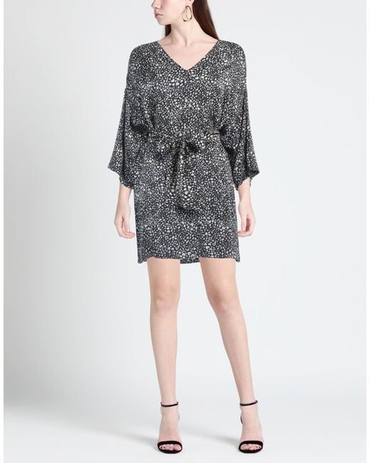 8pm Gray Mini Dress