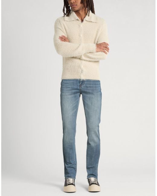 ARMANI EXCHANGE Blue Jeans Cotton, Polyester, Viscose, Elastane for men