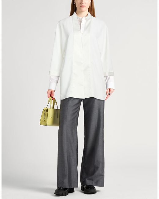 Hanita White Jacket Polyester