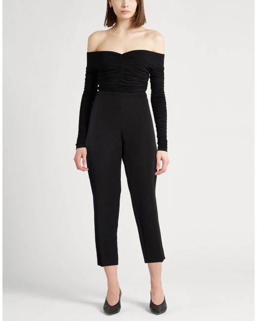PT Torino Black Pants Polyester, Elastane