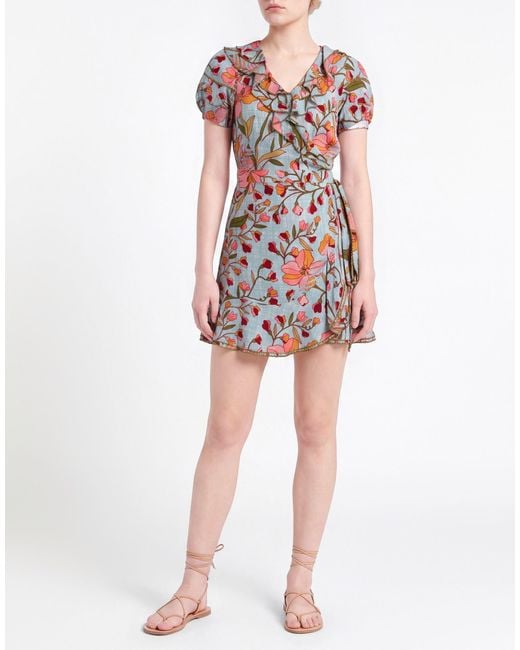 Poupette Blue Sky Mini Dress Viscose