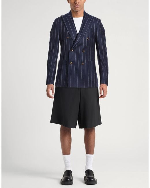 Drumohr Blue Blazer for men