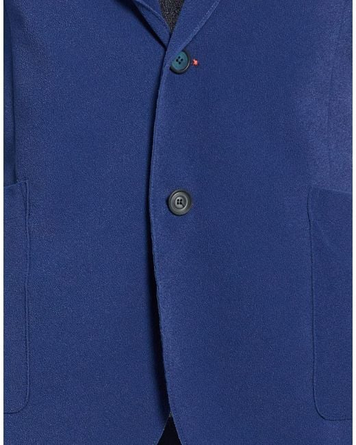 Bob Blue Blazer Polyester, Elastane for men