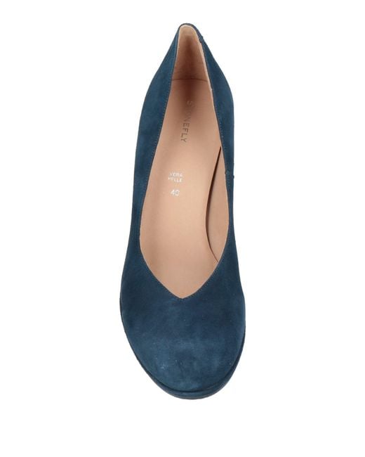 Stonefly Blue Pumps