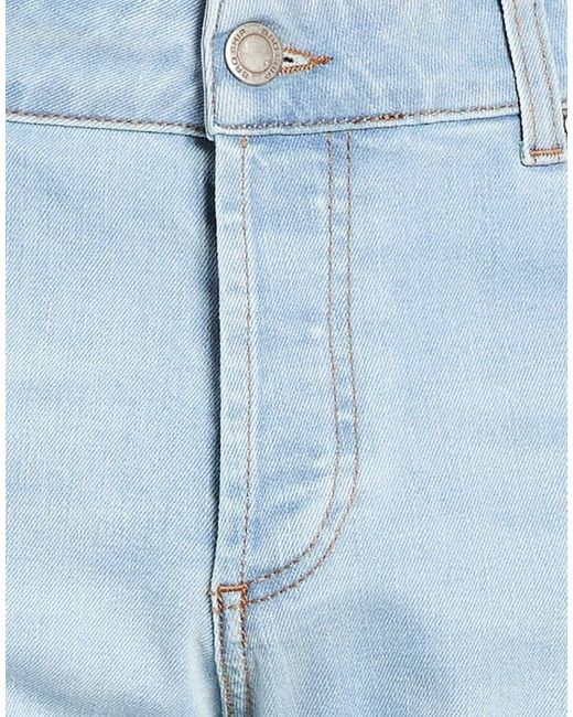 BRO-SHIP Blue Jeans Cotton, Elastane for men