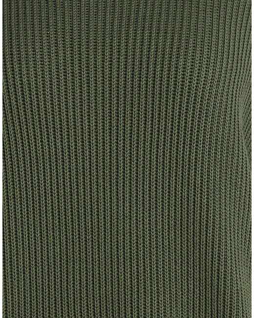 MSGM Green Dark Sweater Cotton