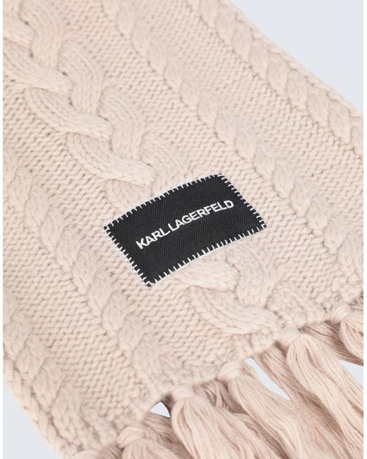 Karl Lagerfeld Natural Scarf