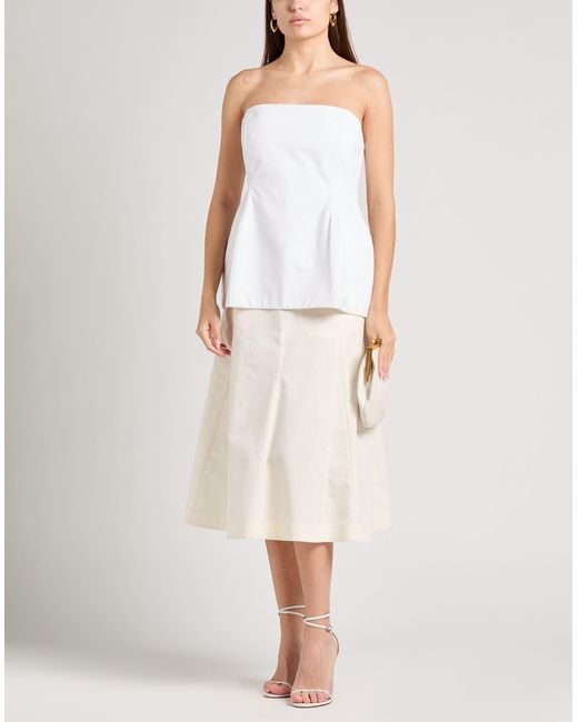 Magda Butrym White Top Cotton