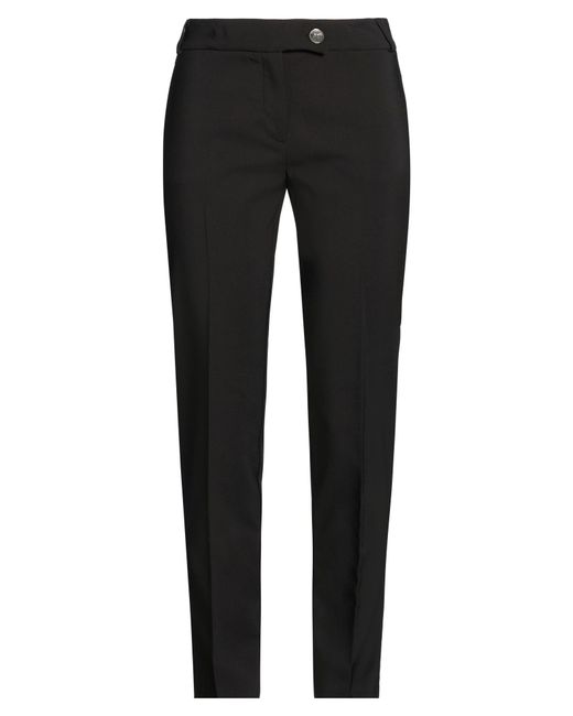 Rinascimento Black Pants Polyester, Elastane