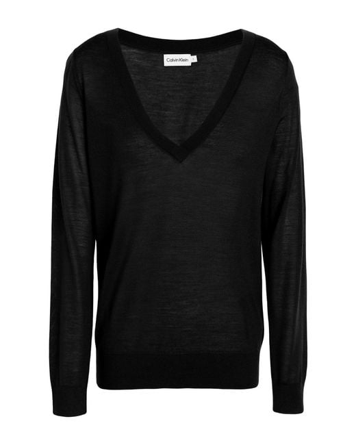 Pullover Calvin Klein de color Black