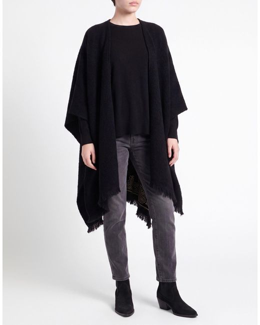 Giorgio Brato Black Cape Wool, Polyamide