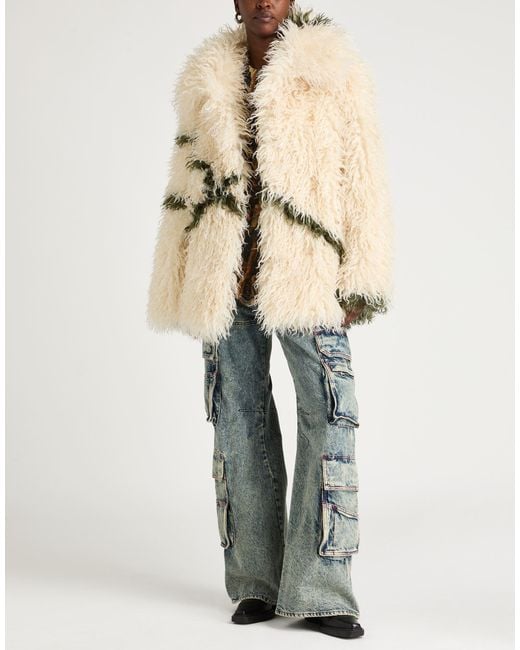 Jakke Natural Shearling & Teddy
