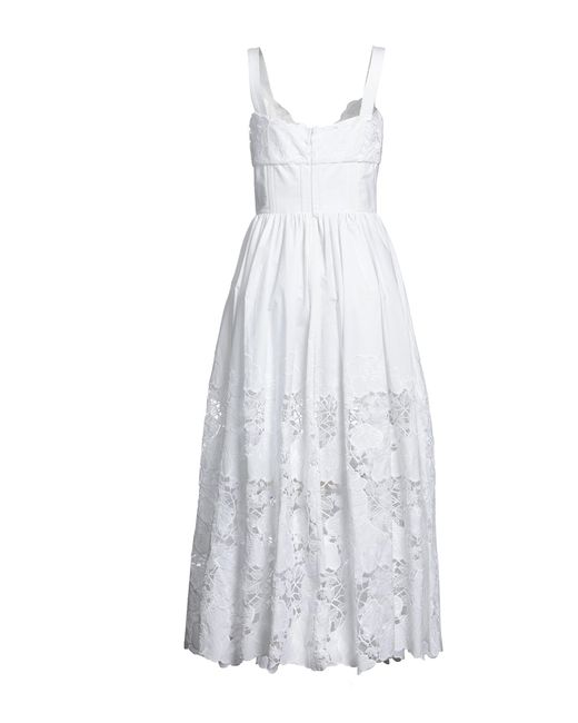 Elie Saab White Maxi Dress