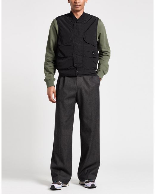 C P Company Black Gilet for men