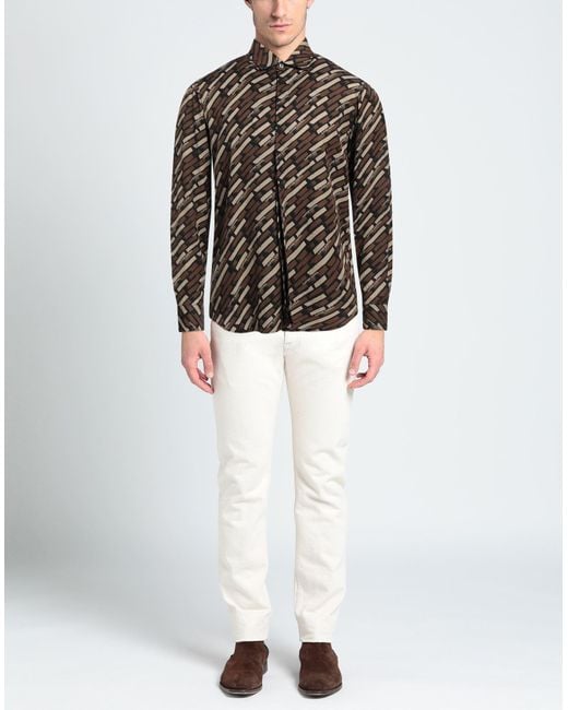 CoSTUME NATIONAL Gray Shirt for men