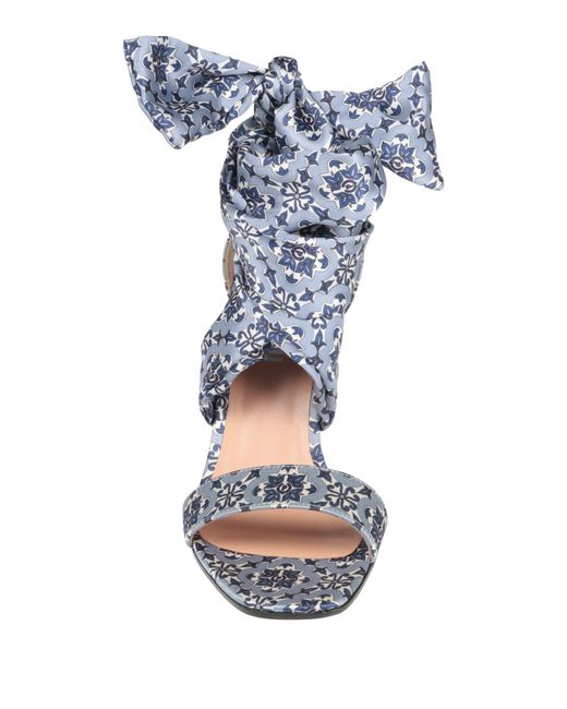 Pollini Blue Sandals