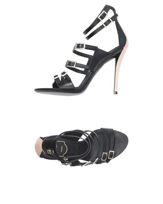 Roger Vivier White Sandals Leather