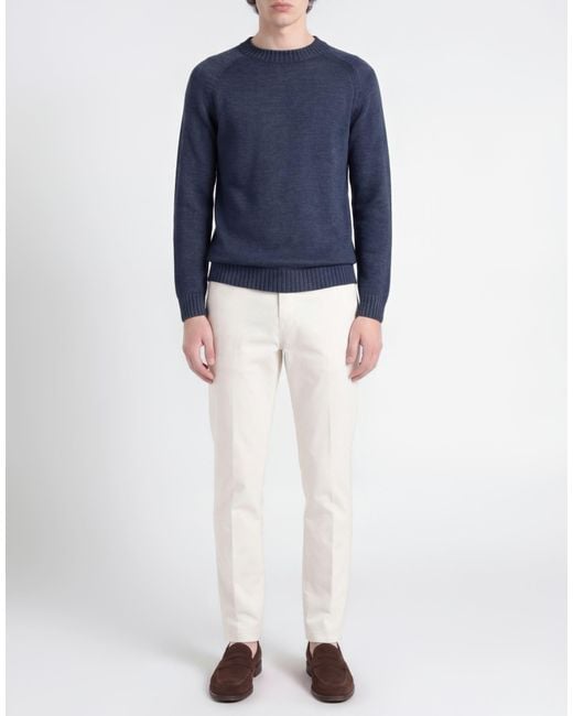 LUIGI GENTILE Blue Jumper for men