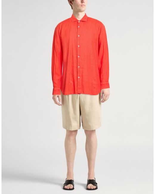 Fedeli Red Shirts for men
