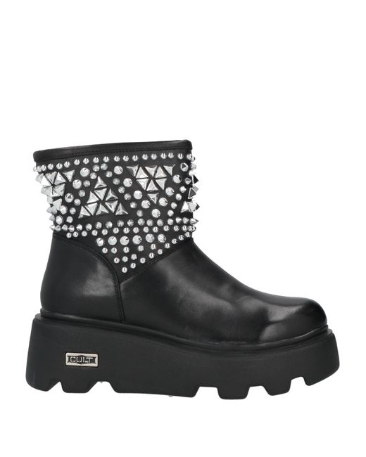 Cult Black Ankle Boots