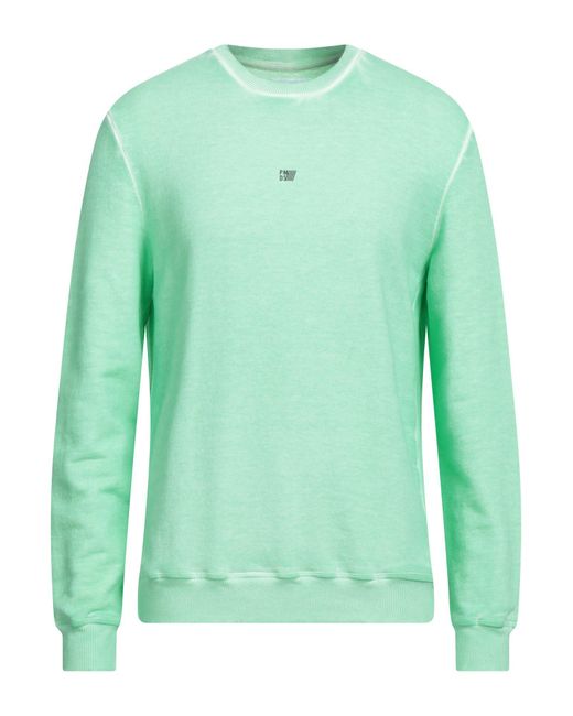 PMDS PREMIUM MOOD DENIM SUPERIOR Green Sweatshirt for men