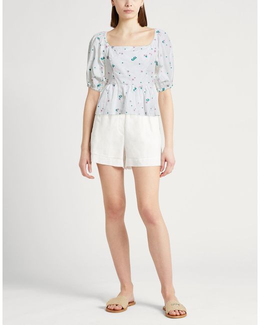 Barbour White Top Cotton