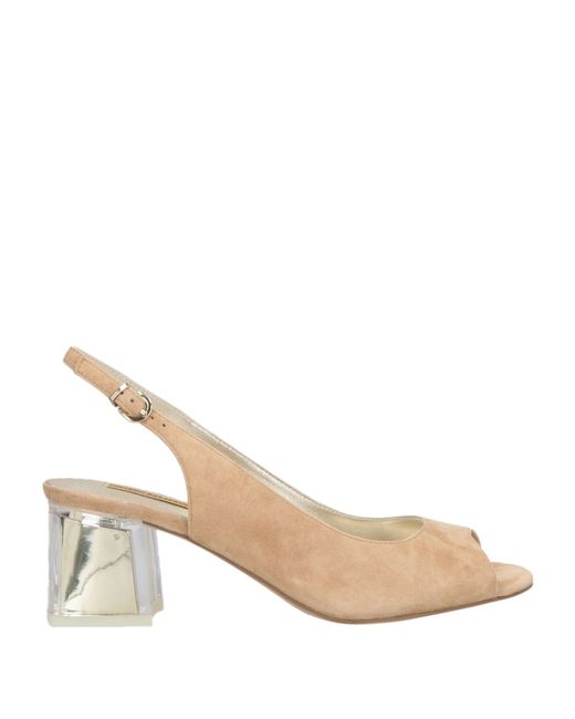 Luciano Barachini Natural Sandals Leather