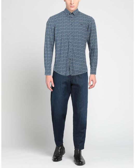 Harmont & Blaine Blue Shirt for men