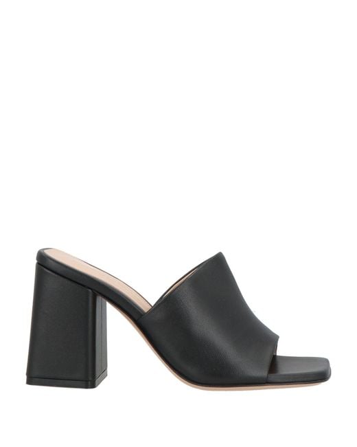 Gianvito Rossi Black Sandals